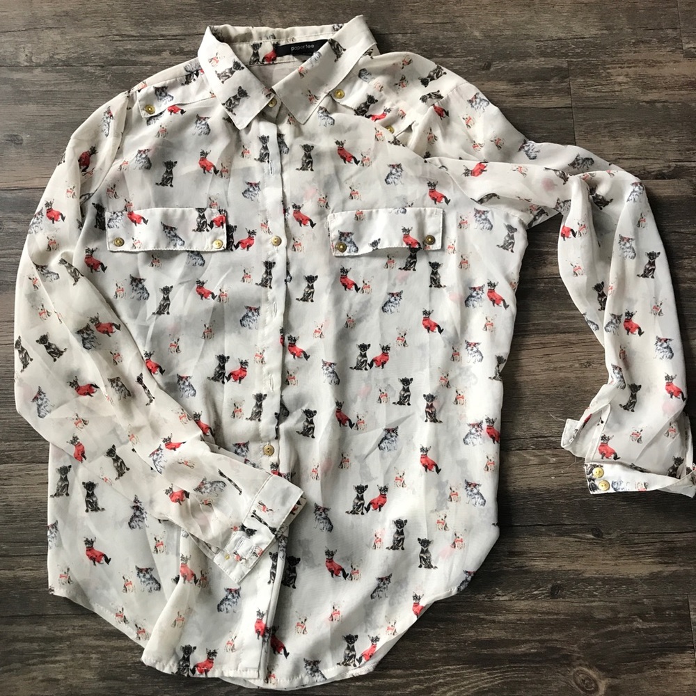Dog Button Down